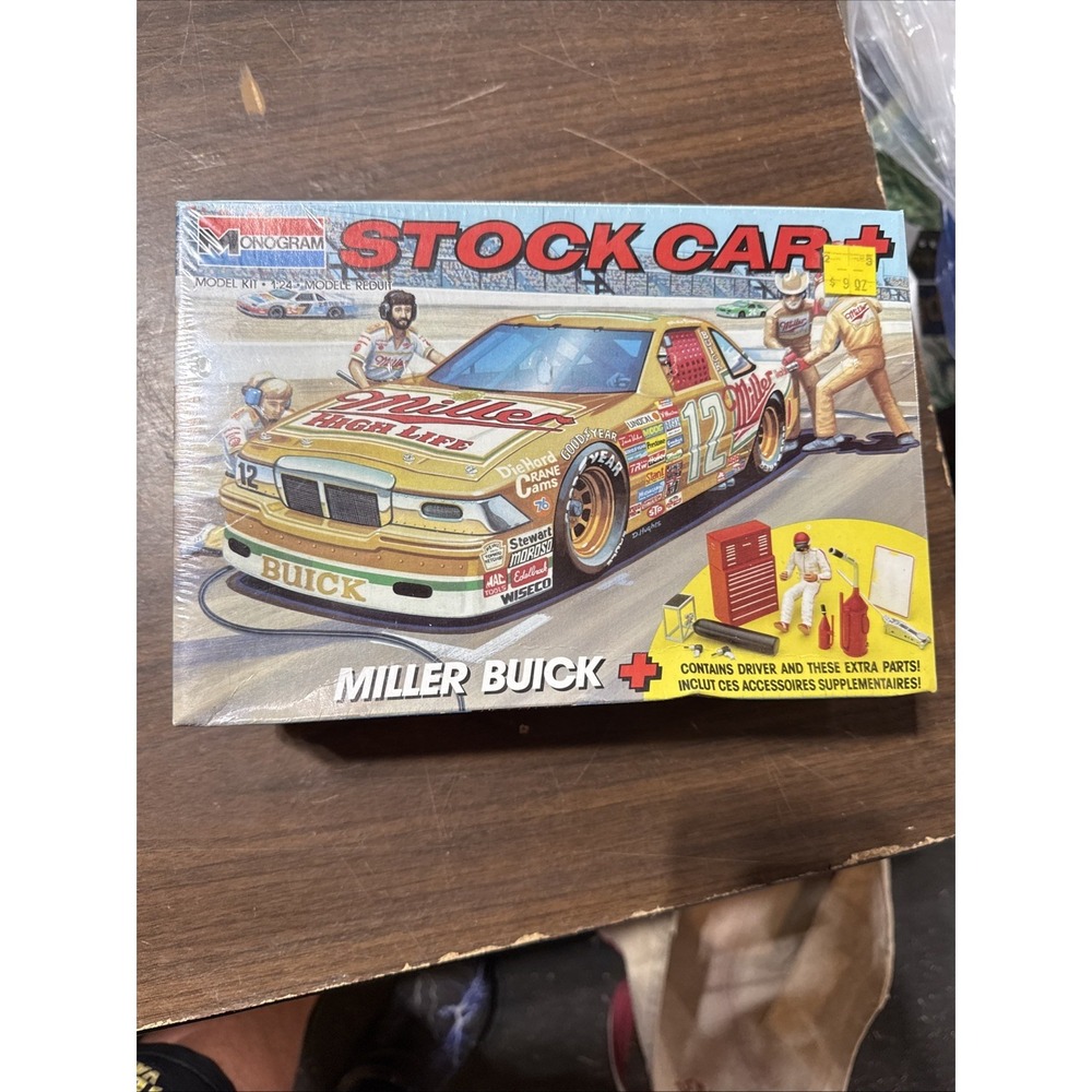 Miller High Life Buick 1:24 Monogram Model Kit 1990 Sealed Vintage